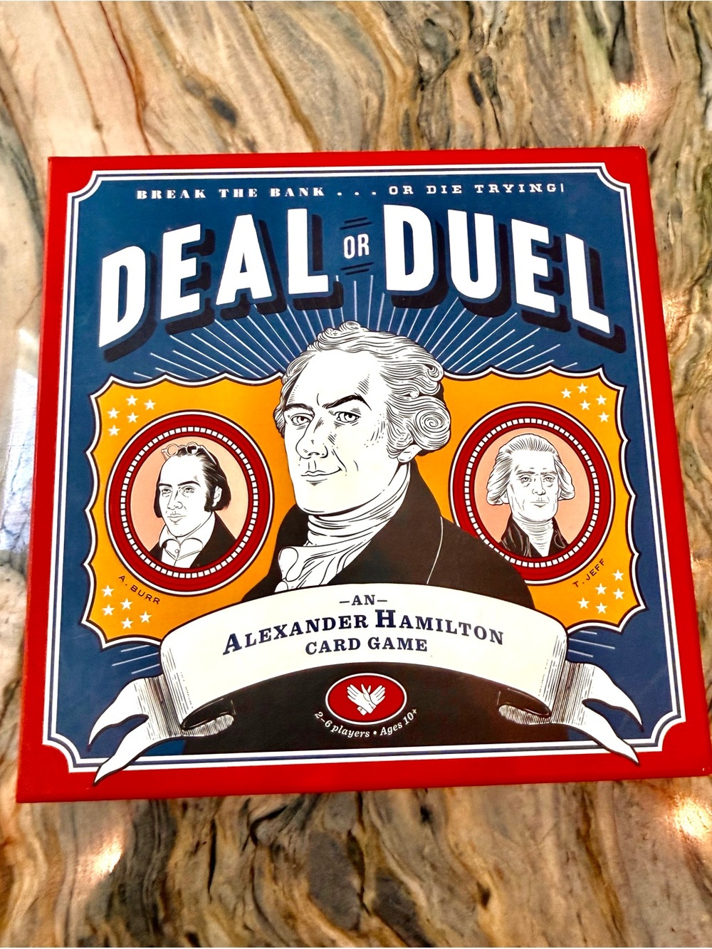 Deal or Duel Alexander Hamilton Card Game